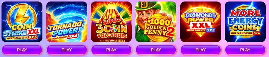 Casino game providers showcase